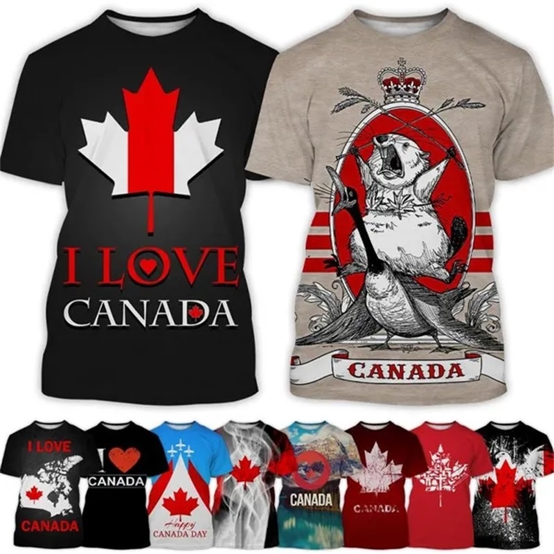 Home Decor Canada - 3d Print I Love Canada Graphic