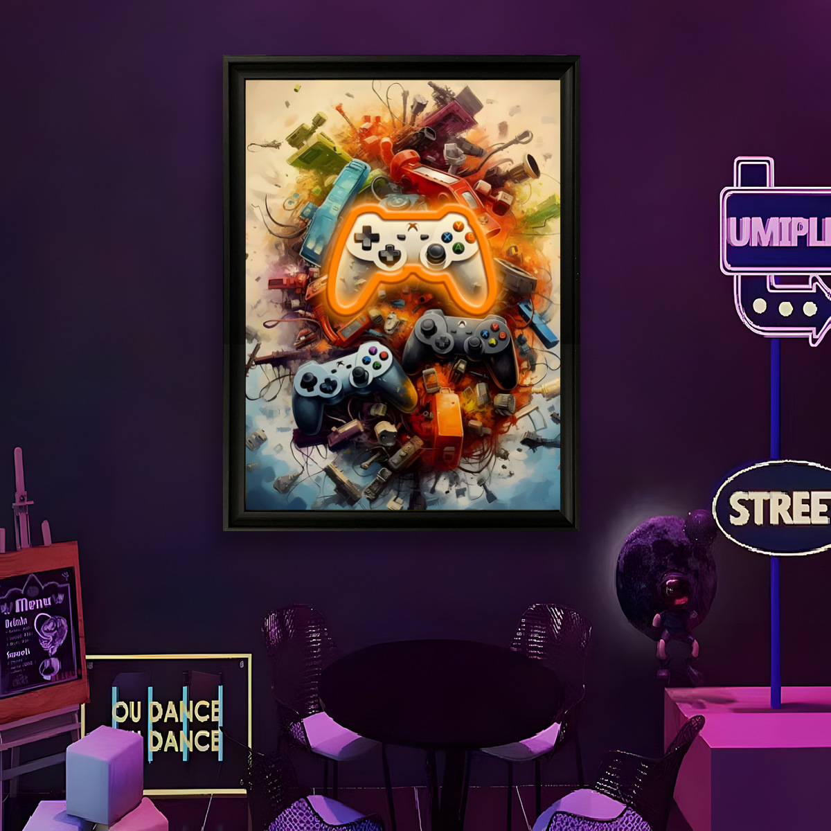 USB Powered LED Neon Light Fun - đánh giá và giá Home Decor Painting