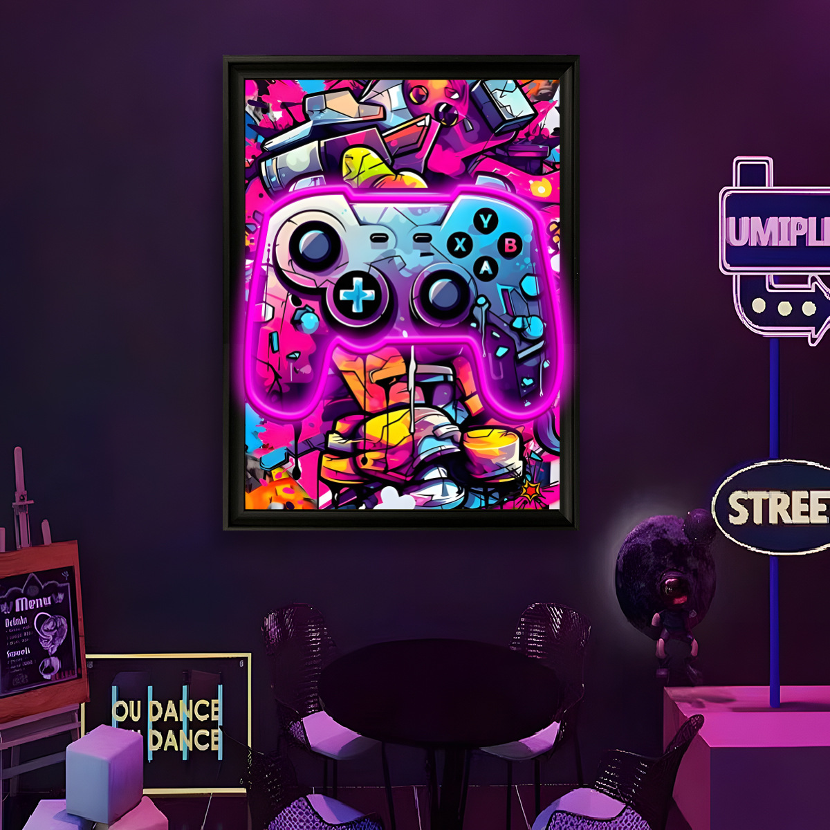 USB Powered LED Neon Light Fun - đánh giá và giá Home Decor Painting