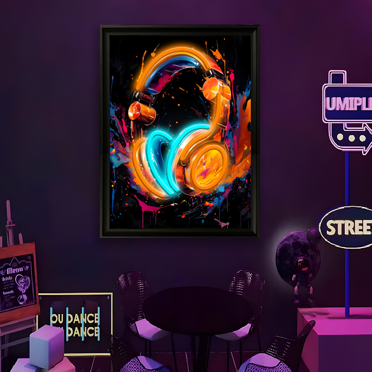 USB Powered LED Neon Light Fun - đánh giá và giá Home Decor Painting