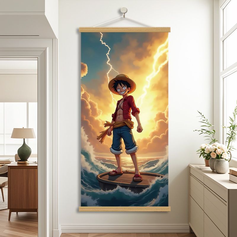 New One Piece Luffy Roronoa Zo - đánh giá và giá Home Decor Painting