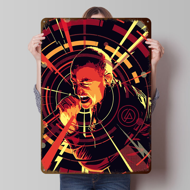 Chester Bennington Vector Art  - đánh giá và giá Home Decor Vector