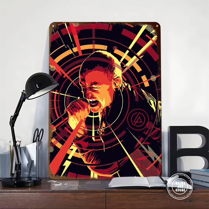 Chester Bennington Vector Art  - đánh giá và giá Home Decor Vector