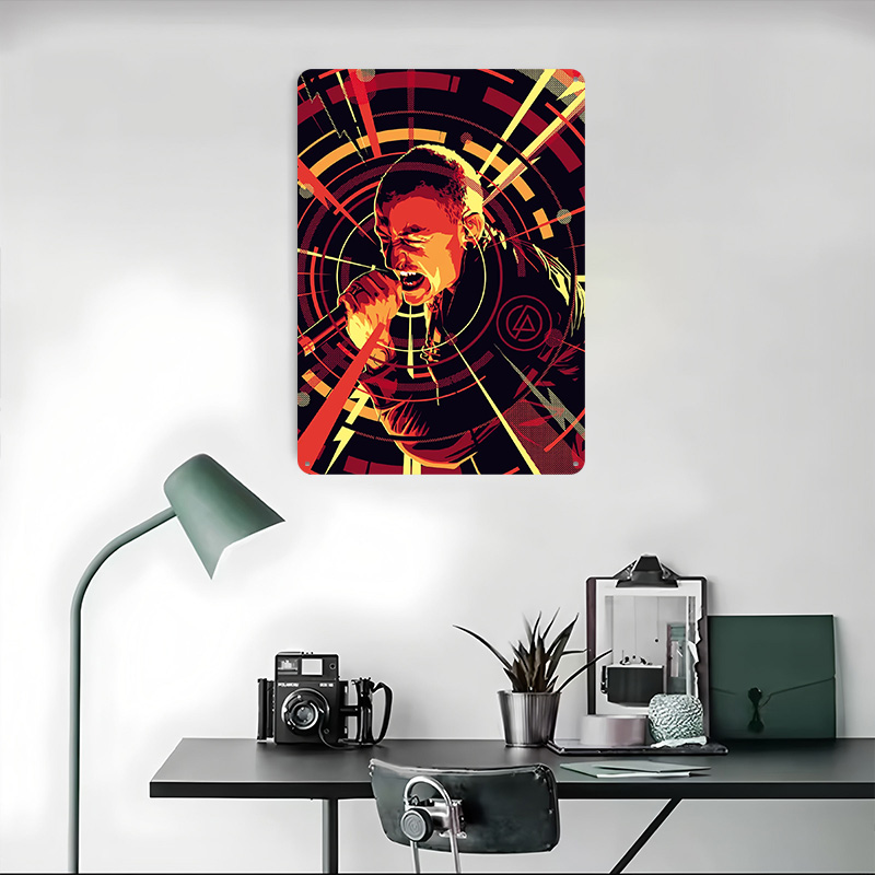 Chester Bennington Vector Art  - đánh giá và giá Home Decor Vector