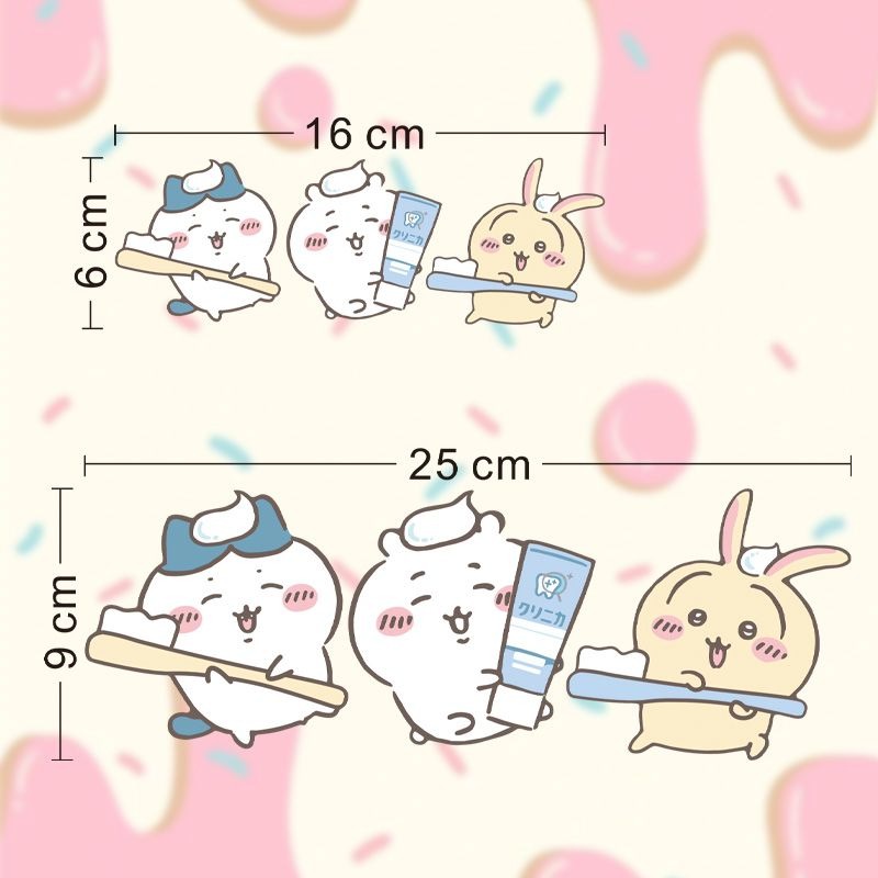 Hot Chiikawa Mirror Stickers S - đánh giá và giá Vanity Home Decor