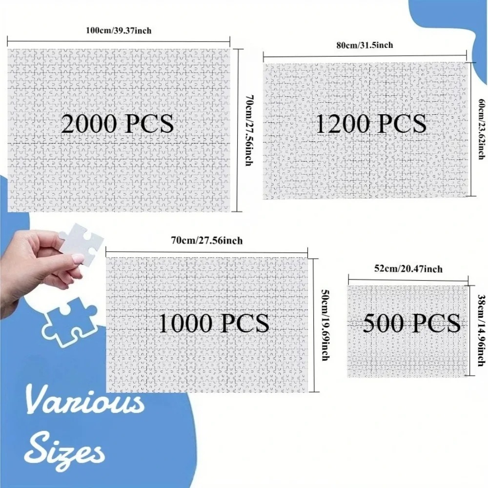 500/1000/1200/2000PCS Puzzles  - đánh giá và giá Home Decor Under 500