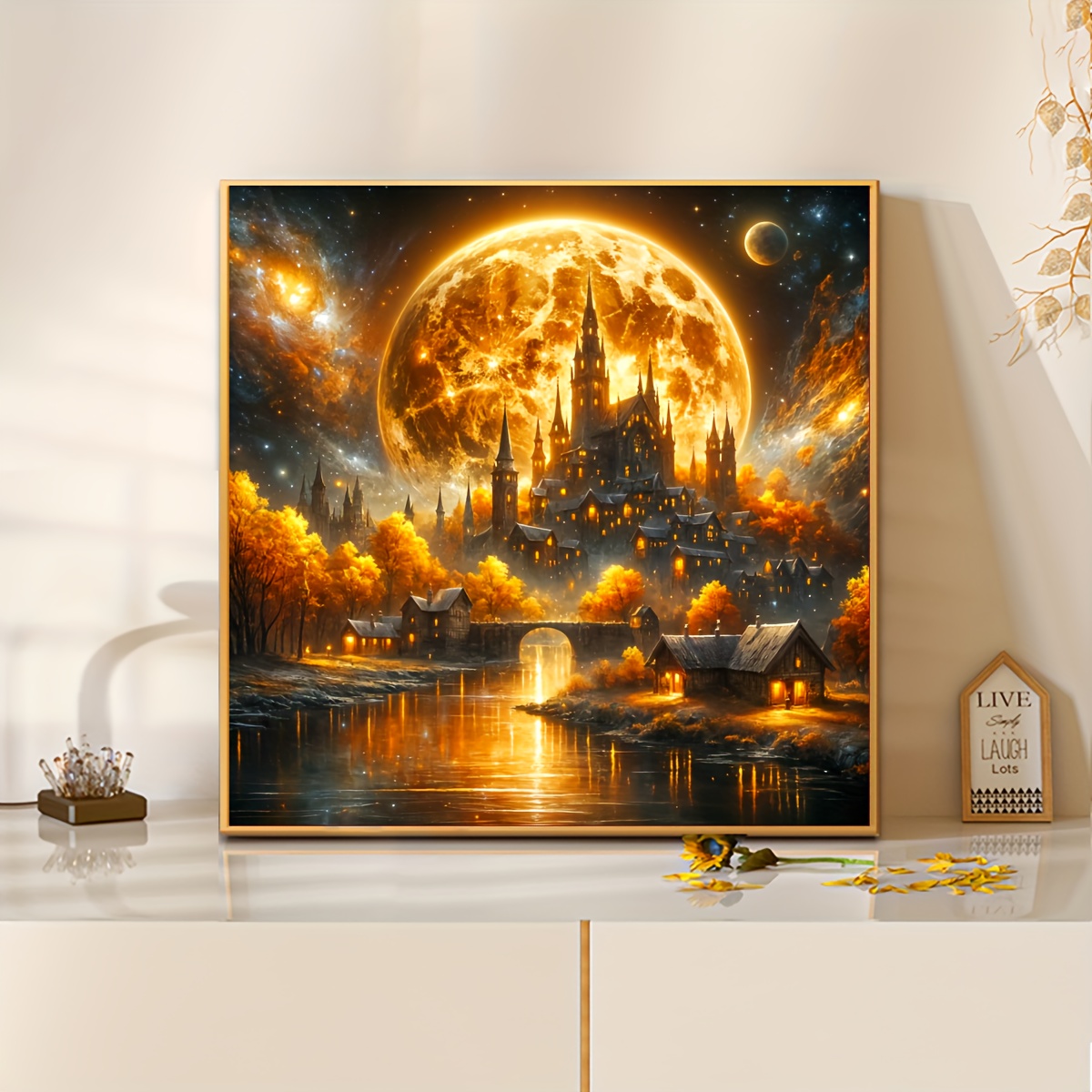 Castle Under The Moonlight Jig - đánh giá và giá Home Decor Under 500