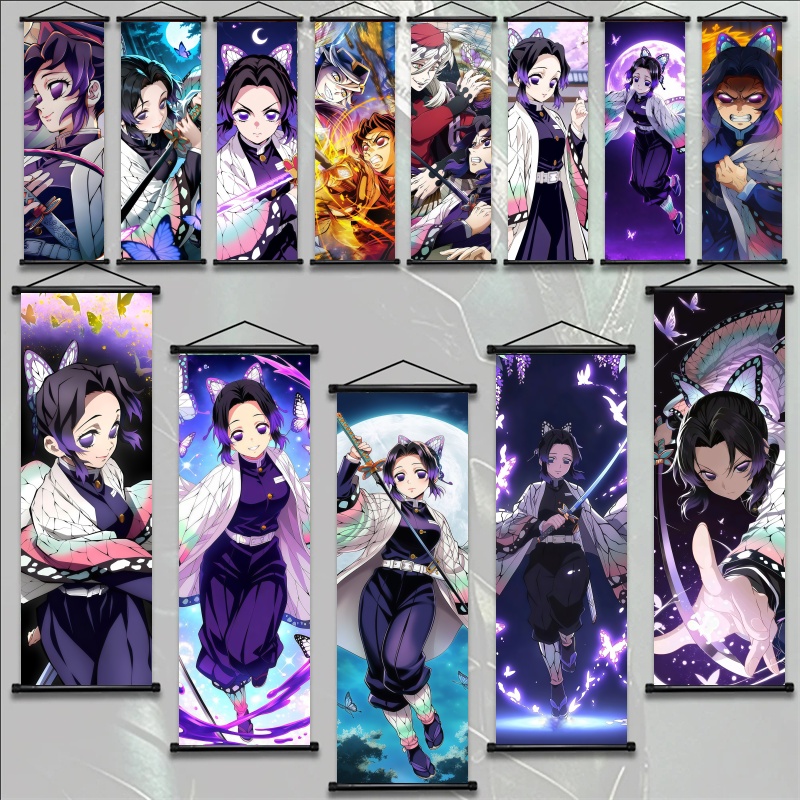 Shinobu Kocho Demon Slayer Art - đánh giá và giá Home Decor Painting