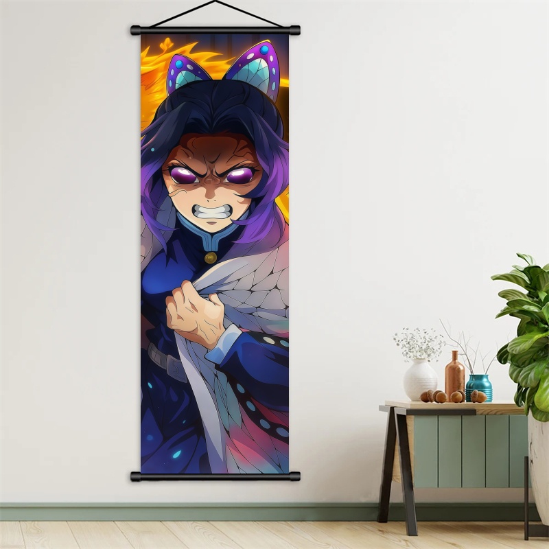 Shinobu Kocho Demon Slayer Art - đánh giá và giá Home Decor Painting