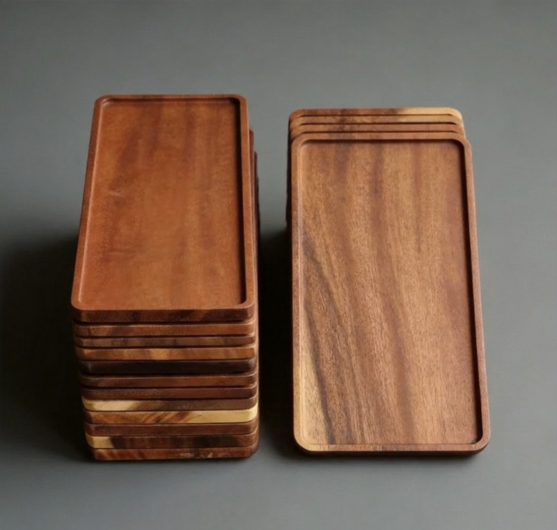 Natural Wooden Rectangular Ser - đánh giá và giá Vanity Home Decor