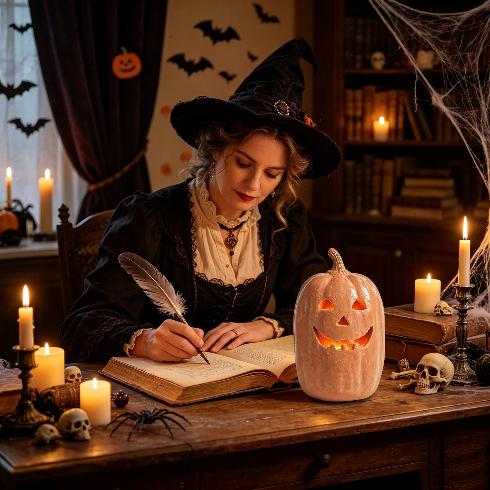 Spooky Pumpkin Lanterns Pumpki - đánh giá và giá Home Decor Handmade