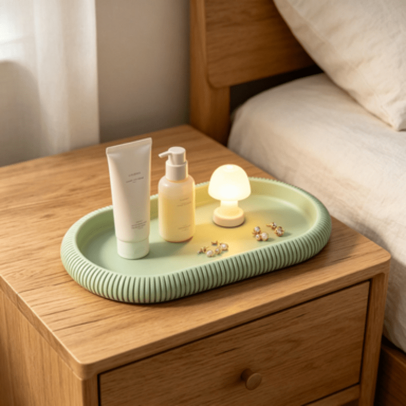 Oval Storage Tray Decorative O - đánh giá và giá Vanity Home Decor