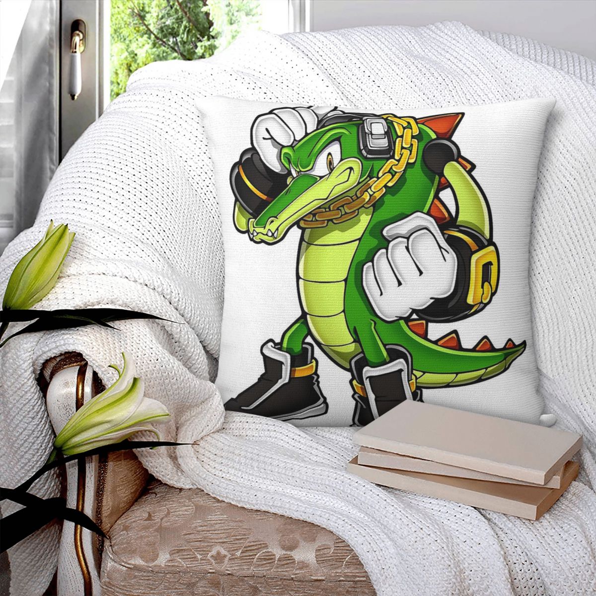 Vector The Crocodile Square Pi - đánh giá và giá Home Decor Vector