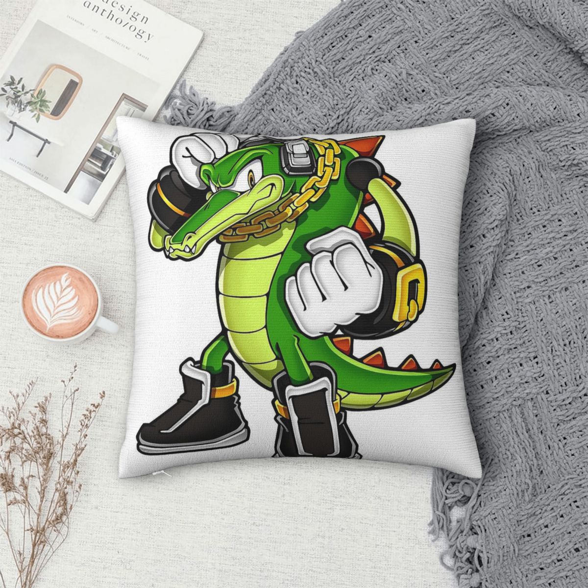 Vector The Crocodile Square Pi - đánh giá và giá Home Decor Vector