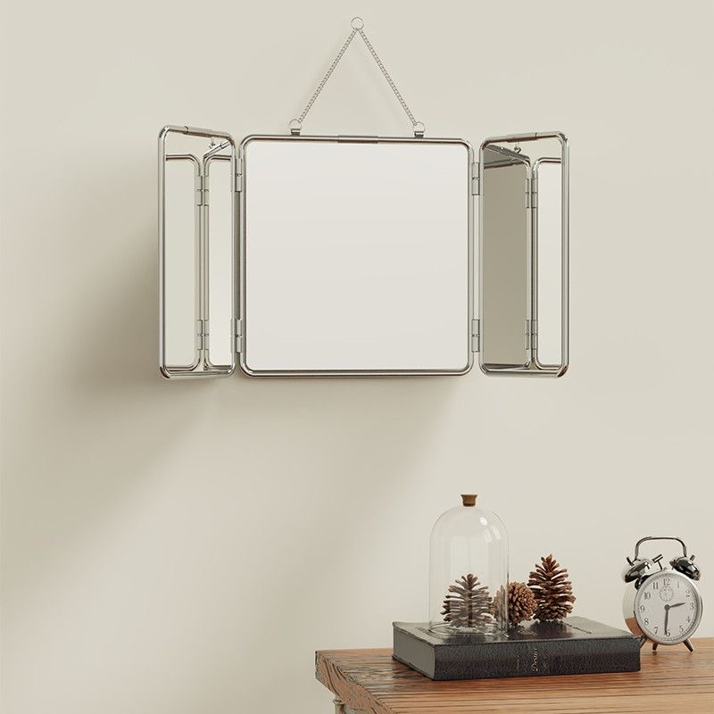 Ins Style Square Three Fold Wa - đánh giá và giá Vanity Home Decor