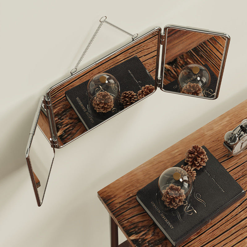 Ins Style Square Three Fold Wa - đánh giá và giá Vanity Home Decor
