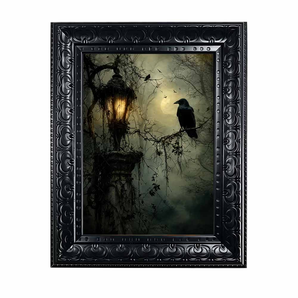 Halloween Wall Art, Framed Can - đánh giá và giá Abstract Oil Painting