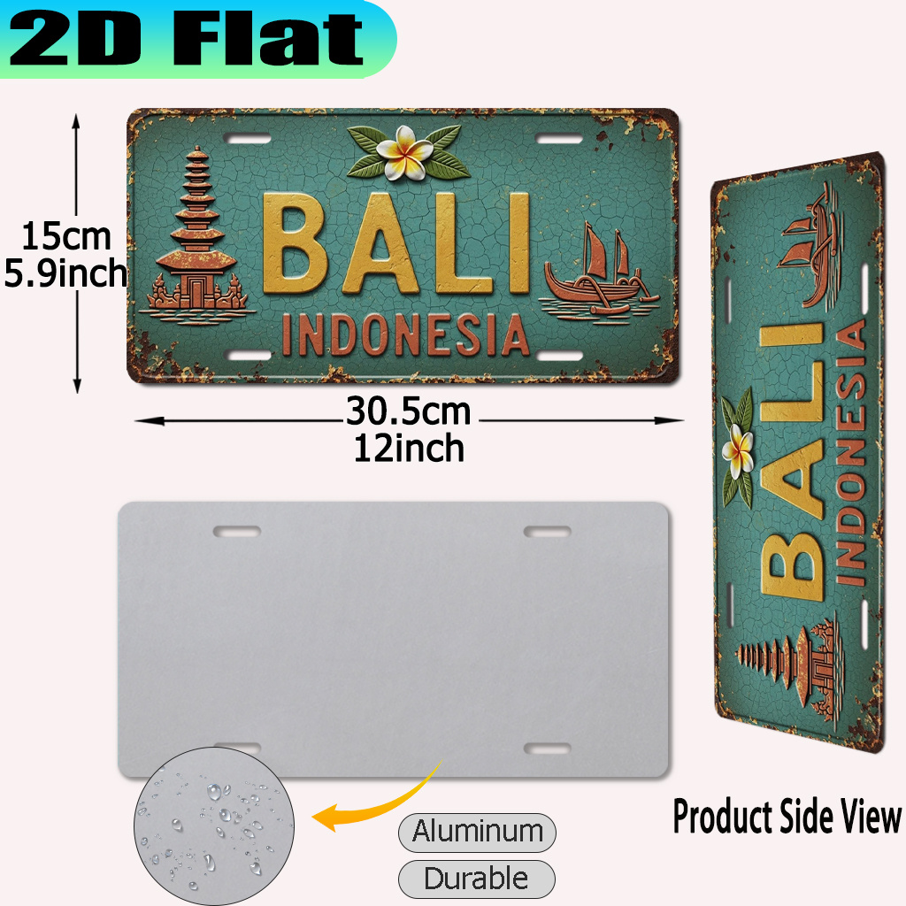 2D Flat - 1pc Bali-Themed Vint - đánh giá và giá Home Decor Bali