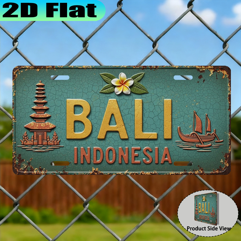 2D Flat - 1pc Bali-Themed Vint - đánh giá và giá Home Decor Bali