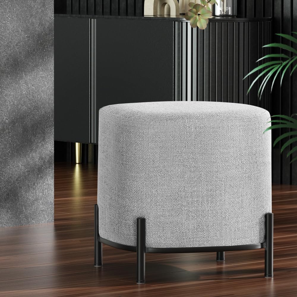 **/Ottoman, Round Footstool Lo - đánh giá và giá Vanity Home Decor