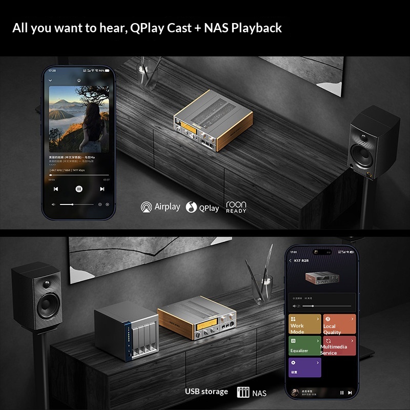 FiiO K17 R2R Desktop DAC Amp D - đánh giá và giá Home Decor Range