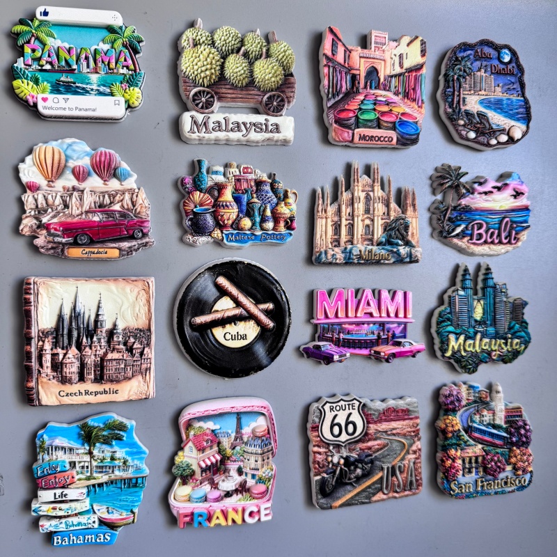 Fridge magnets Malta Malaysia  - đánh giá và giá Home Decor Bali