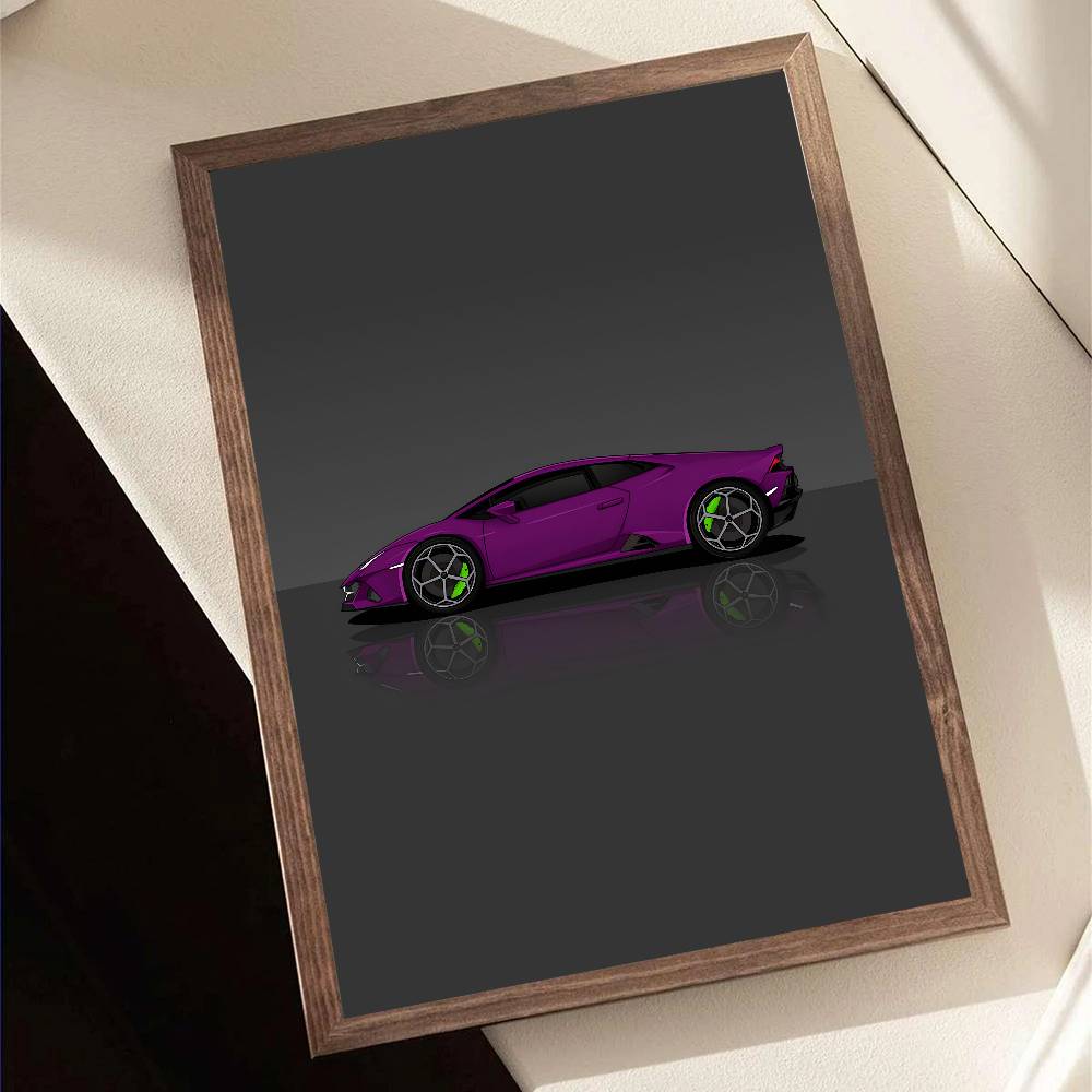 Cool Sport SUV Car Paper Poste - đánh giá và giá Home Decor Vector