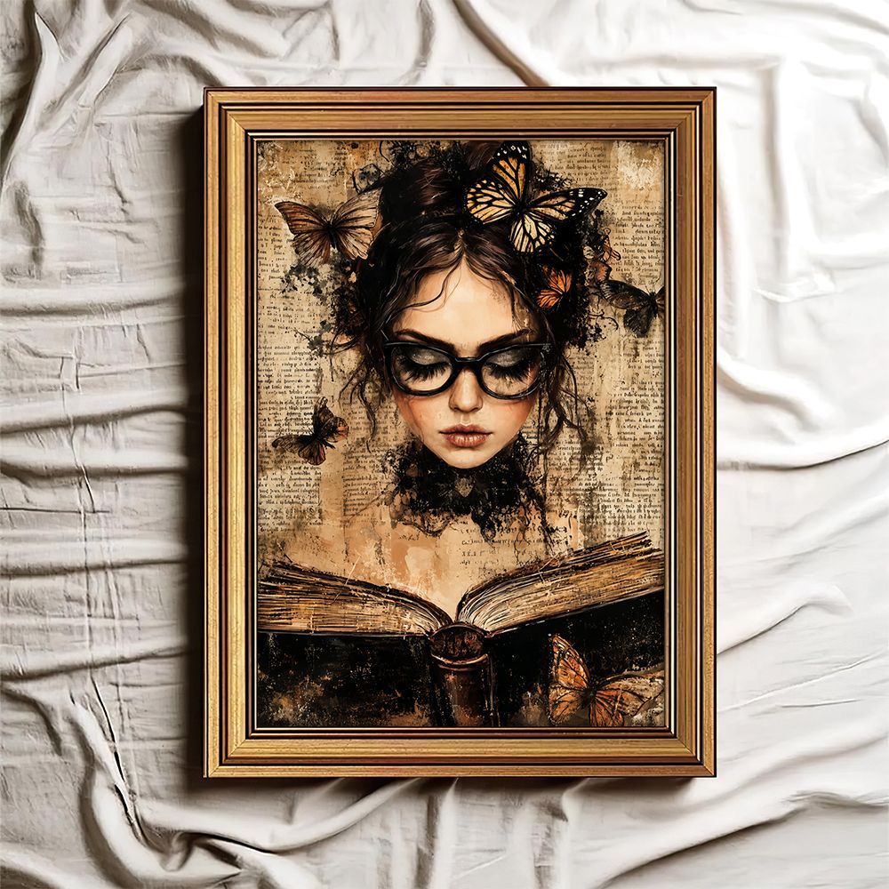 Dark Academia Retro Wall Decor - đánh giá và giá Abstract Oil Painting