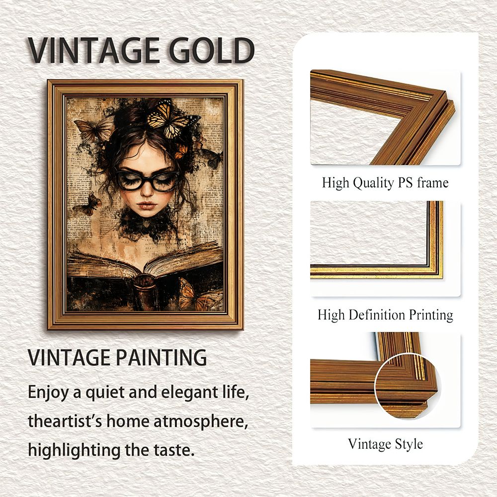 Dark Academia Retro Wall Decor - đánh giá và giá Abstract Oil Painting