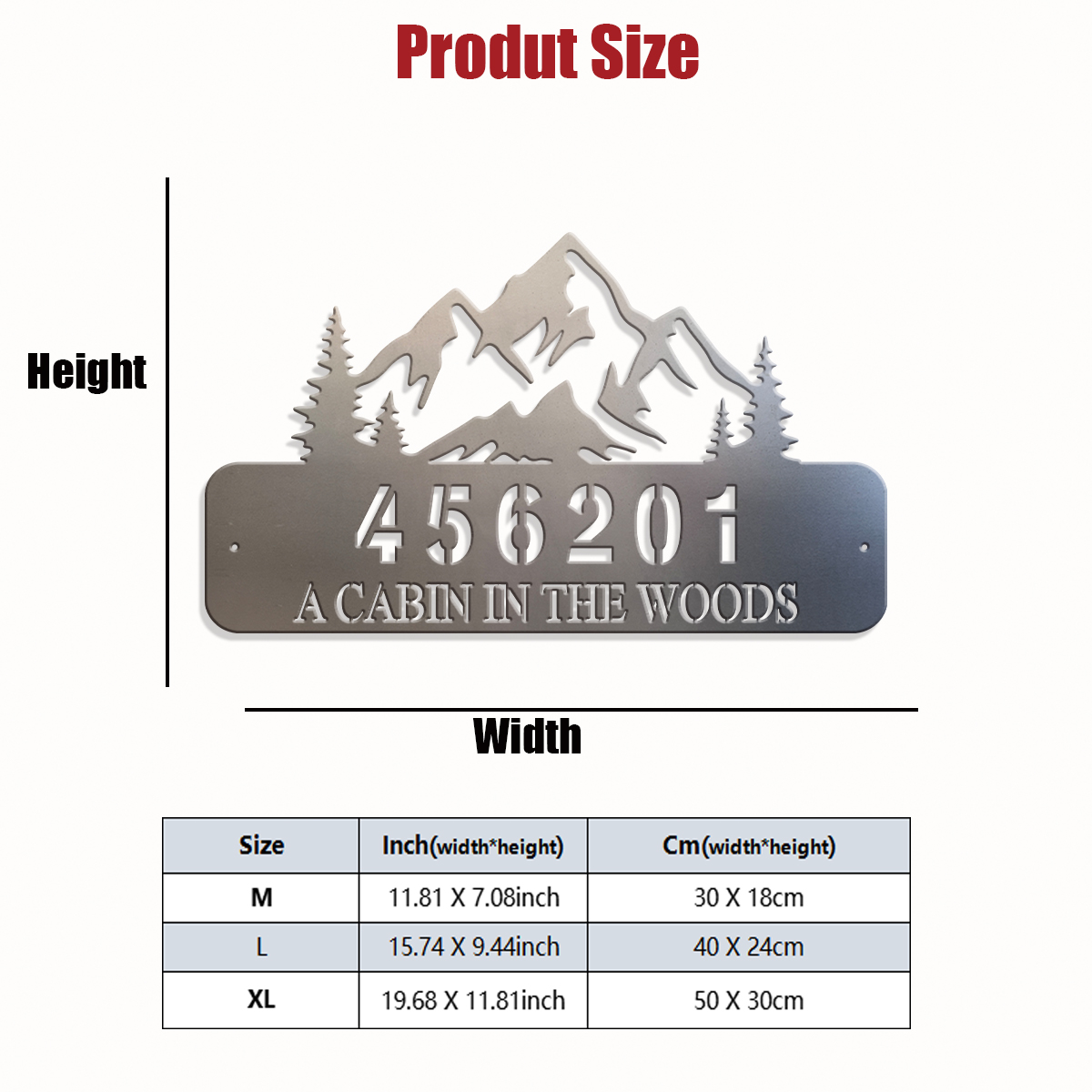 Custom mountain range Metal Wa - đánh giá và giá Home Decor Range