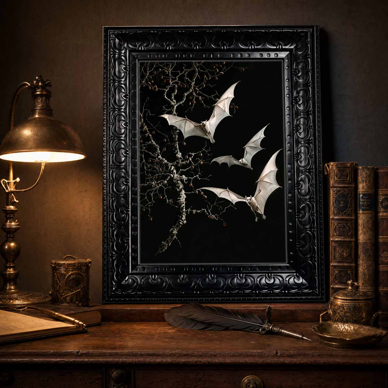 Halloween Wall Art Gothic Dark - đánh giá và giá Abstract Oil Painting