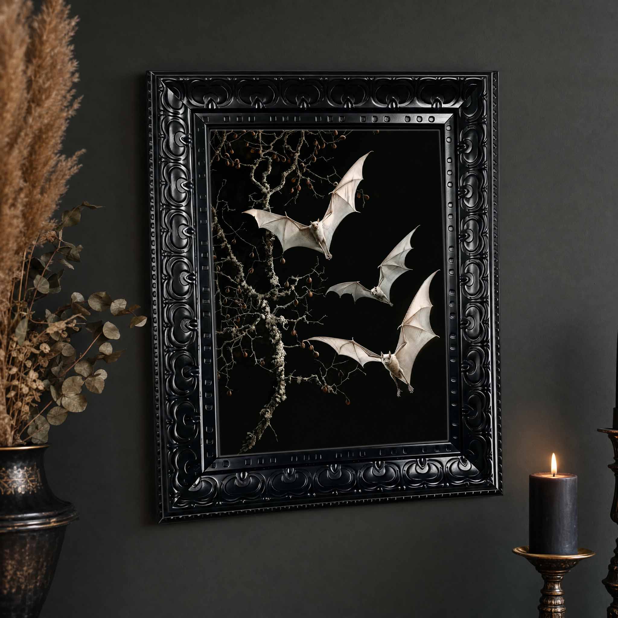 Halloween Wall Art Gothic Dark - đánh giá và giá Abstract Oil Painting