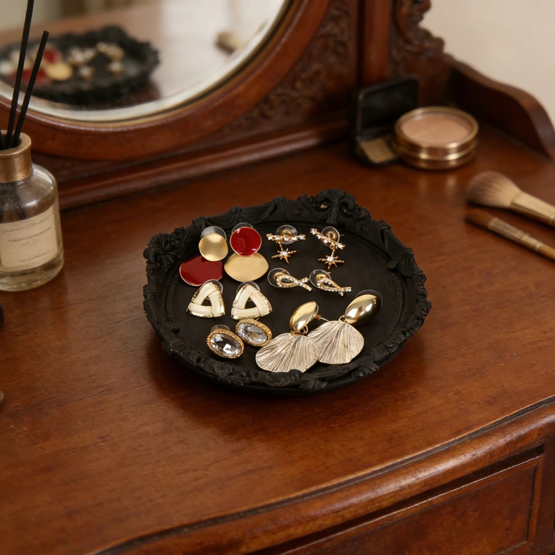 Baroque Gothic Carved Jewelry  - đánh giá và giá Vanity Home Decor