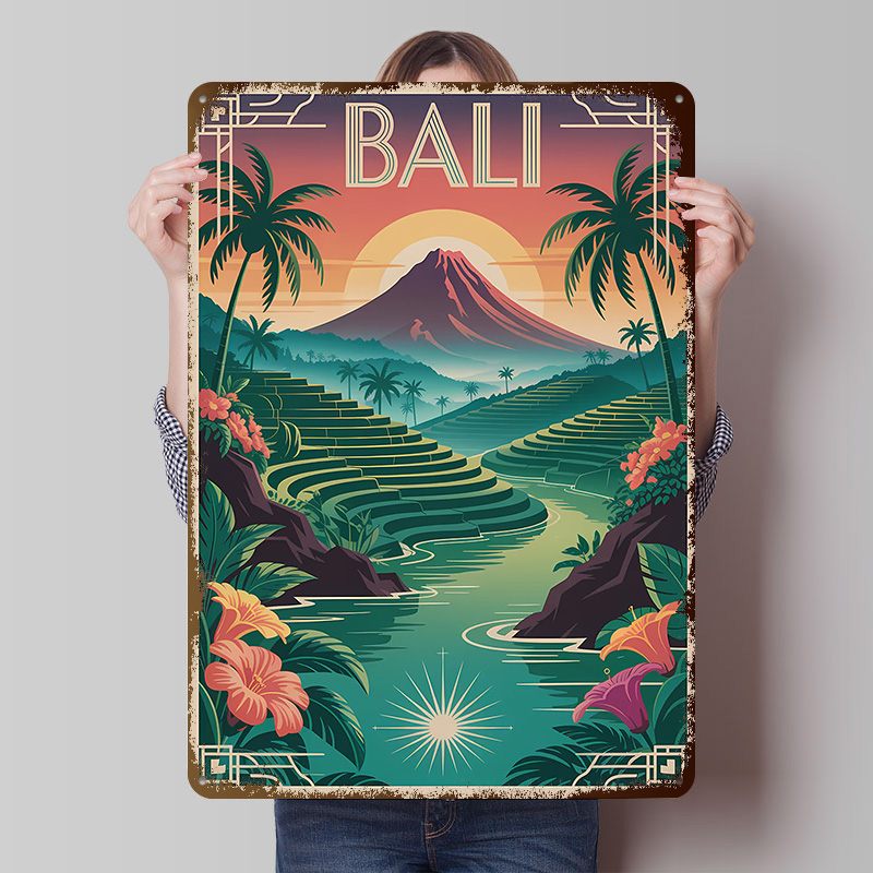 Bali Travel Art Deco Style Pos - đánh giá và giá Home Decor Bali