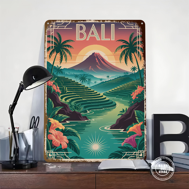 Bali Travel Art Deco Style Pos - đánh giá và giá Home Decor Bali