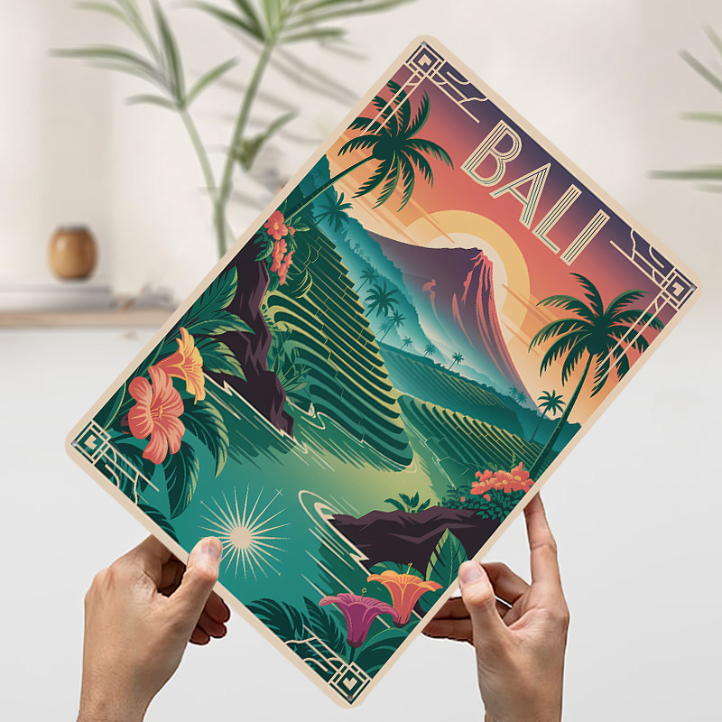 Bali Travel Art Deco Style Pos - đánh giá và giá Home Decor Bali