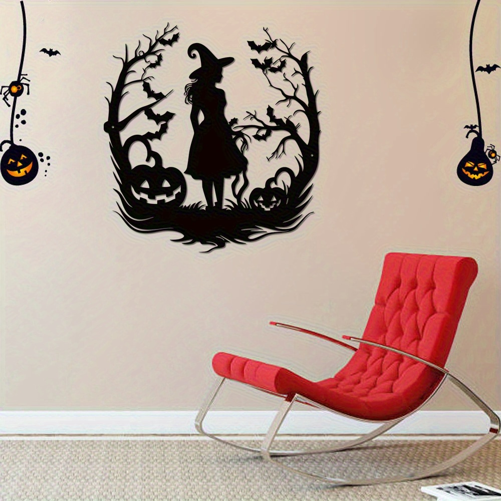 Witch Metal Art SVG Halloween  - đánh giá và giá Home Decor Vector