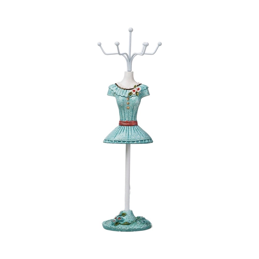 Stylish Turquoise Dress Shaped - đánh giá và giá Vanity Home Decor