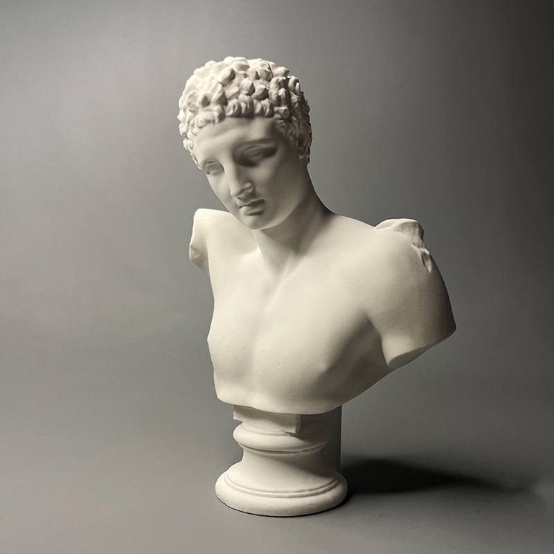 Hermes Art Plaster Sculpture D - đánh giá và giá Home Decor Hermes