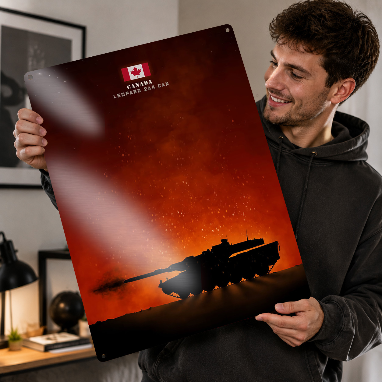 Leopard 2a4 Canada MBT 3D Text - đánh giá và giá Home Decor Canada