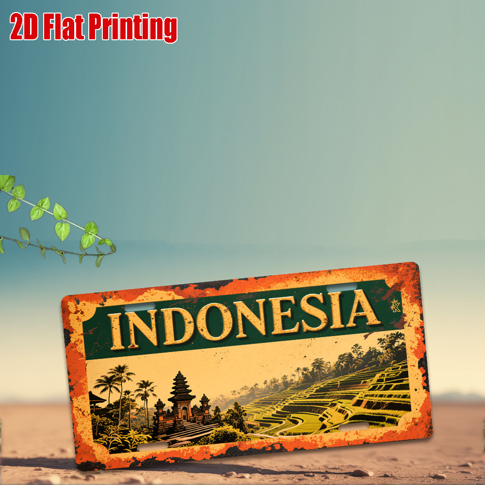Indonesia Bali Landscape Tin S - đánh giá và giá Home Decor Bali