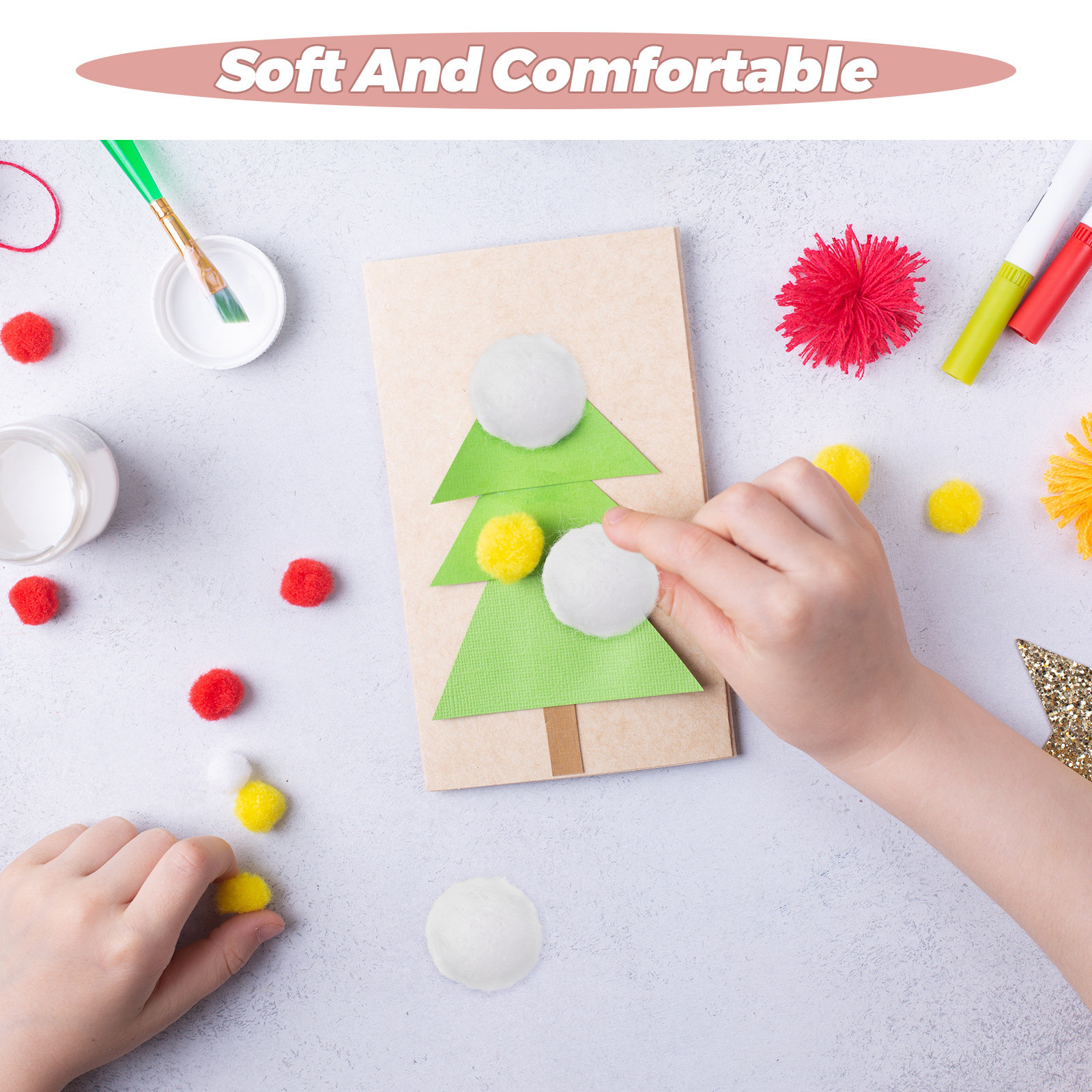 20Pcs Wool Felt Balls Handmade - đánh giá và giá Home Decor Handmade