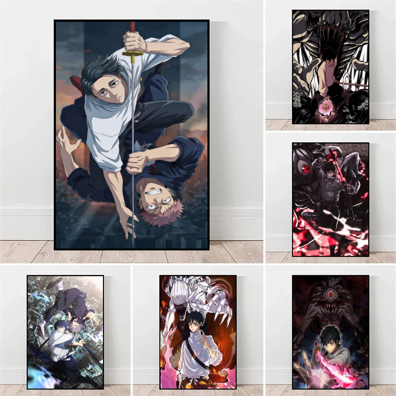 Jujutsu Kaisen Yuta Okkotsu &  - đánh giá và giá Home Decor Painting