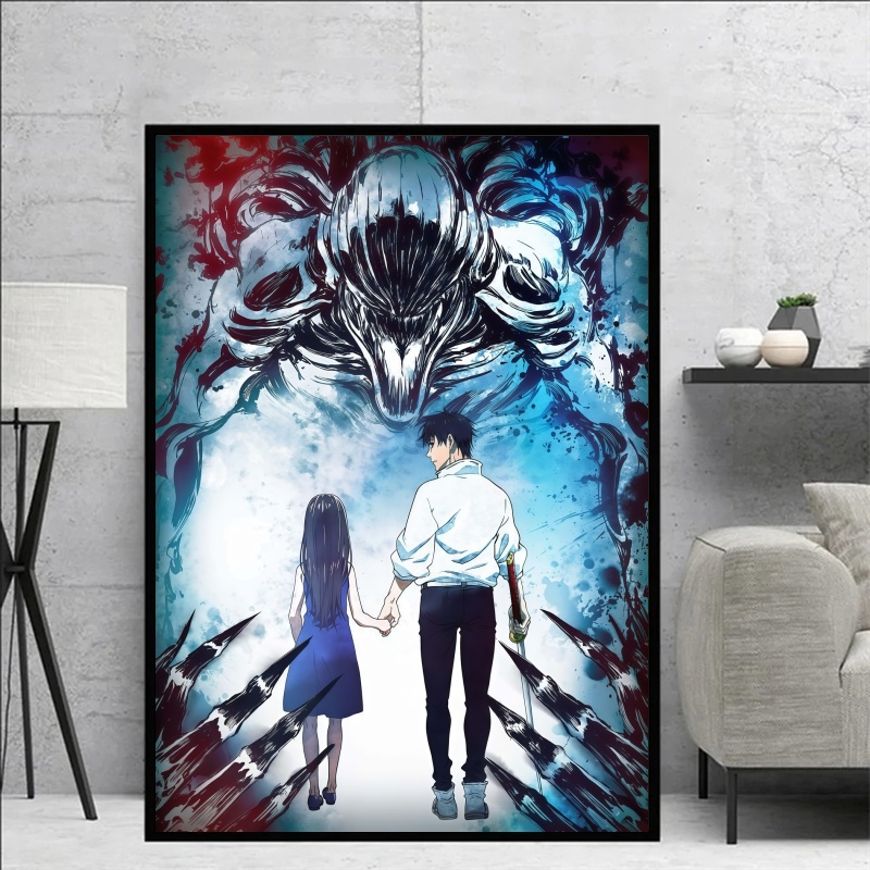 Jujutsu Kaisen Yuta Okkotsu &  - đánh giá và giá Home Decor Painting