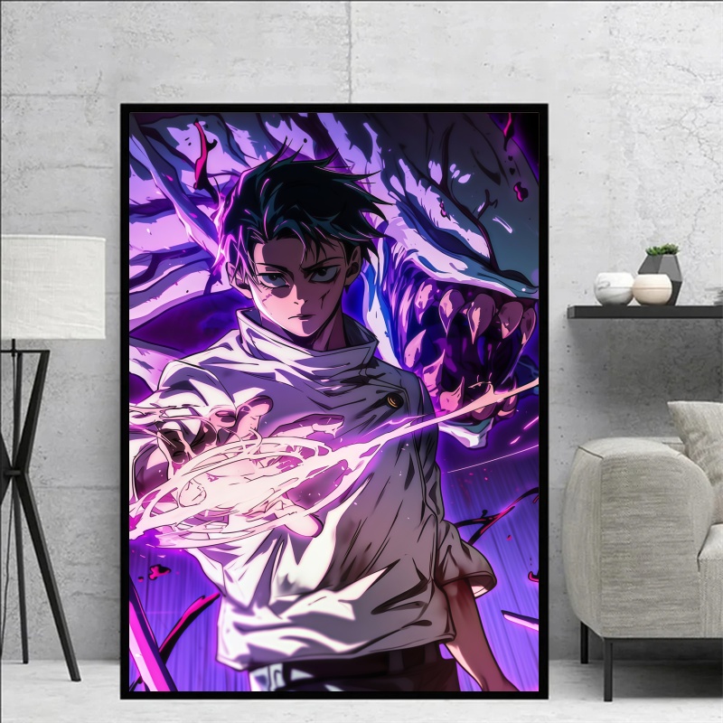 Jujutsu Kaisen Yuta Okkotsu &  - đánh giá và giá Home Decor Painting
