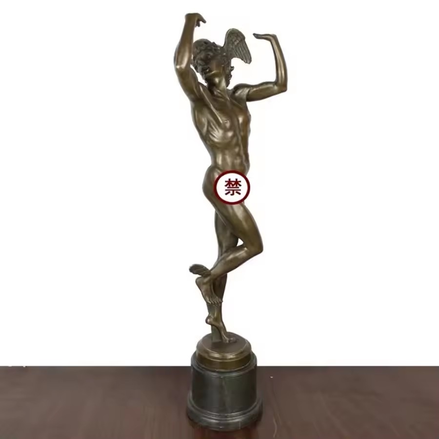 Bronze Greek Hermes Roman Merc - đánh giá và giá Home Decor Hermes