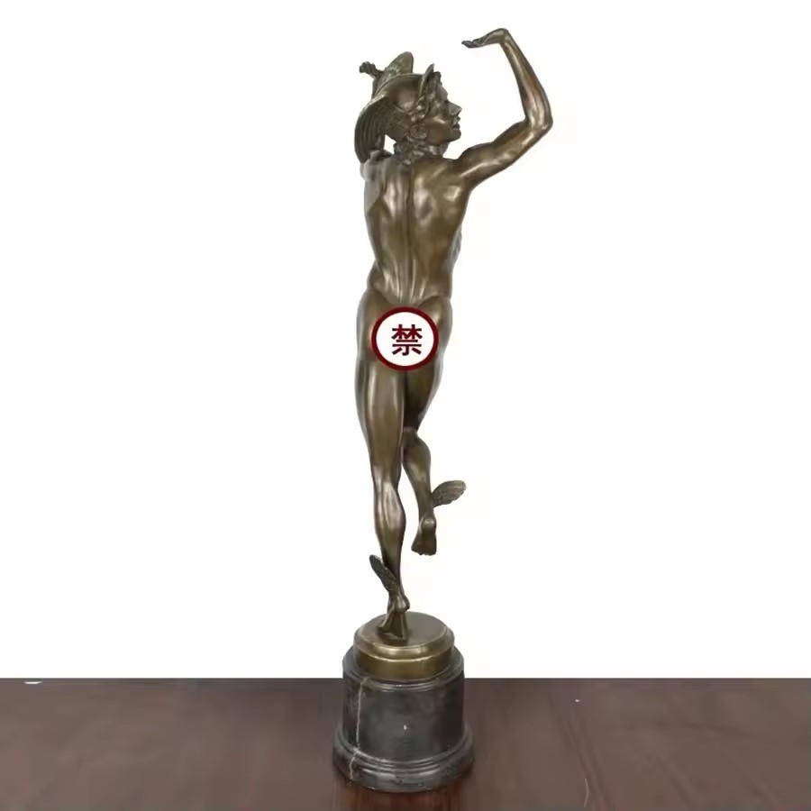 Bronze Greek Hermes Roman Merc - đánh giá và giá Home Decor Hermes