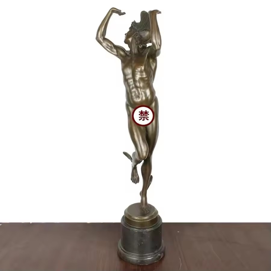Bronze Greek Hermes Roman Merc - đánh giá và giá Home Decor Hermes