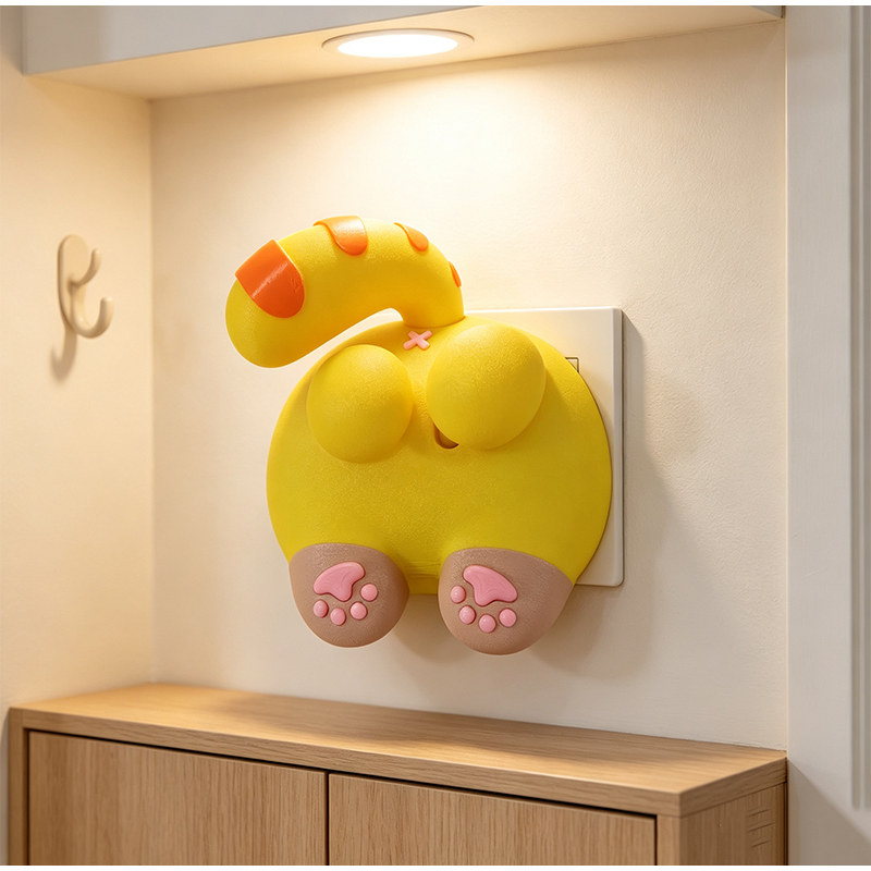 Cute Cat Butt Light Switch Cov - đánh giá và giá Home Decor Wall Panels