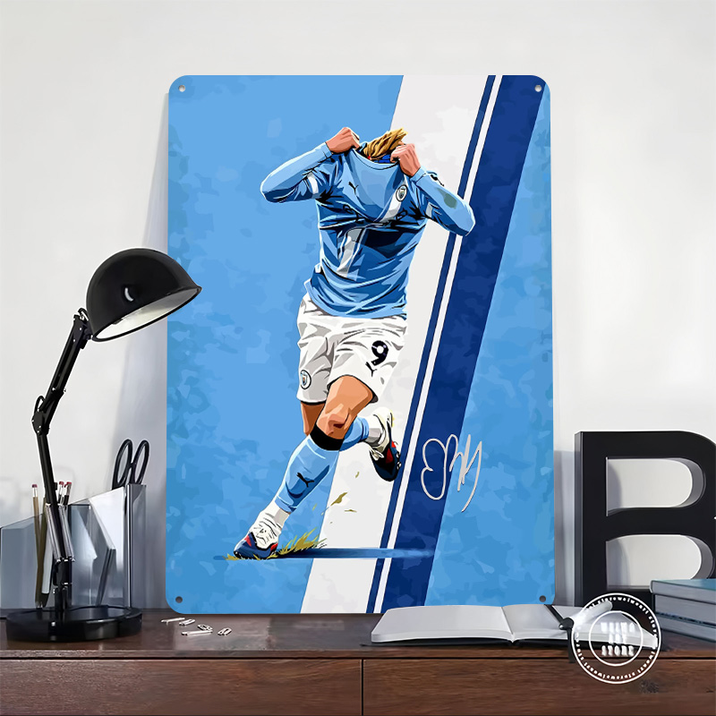 Haaland9 Soccer Vector Printin - đánh giá và giá Home Decor Vector